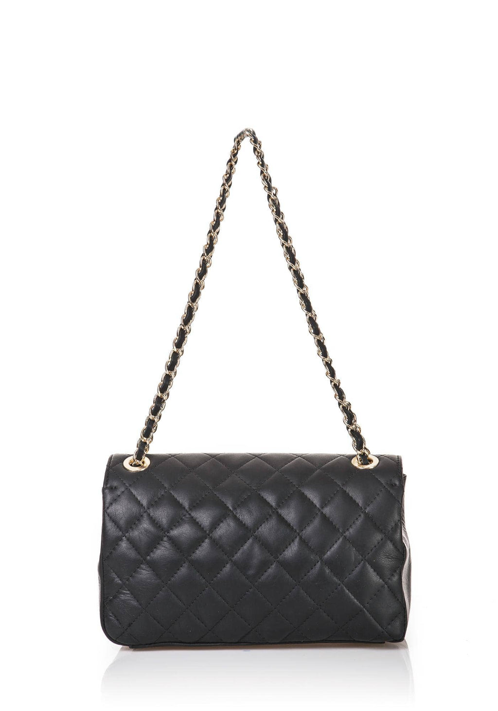 Quiltet Taske i ægte kalveskind - Vare nr. 1075XE