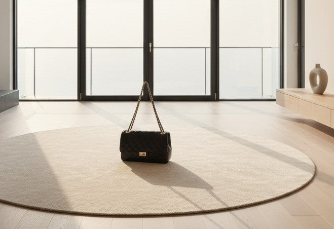 Quiltet Taske i ægte kalveskind - Vare nr. 1075XE