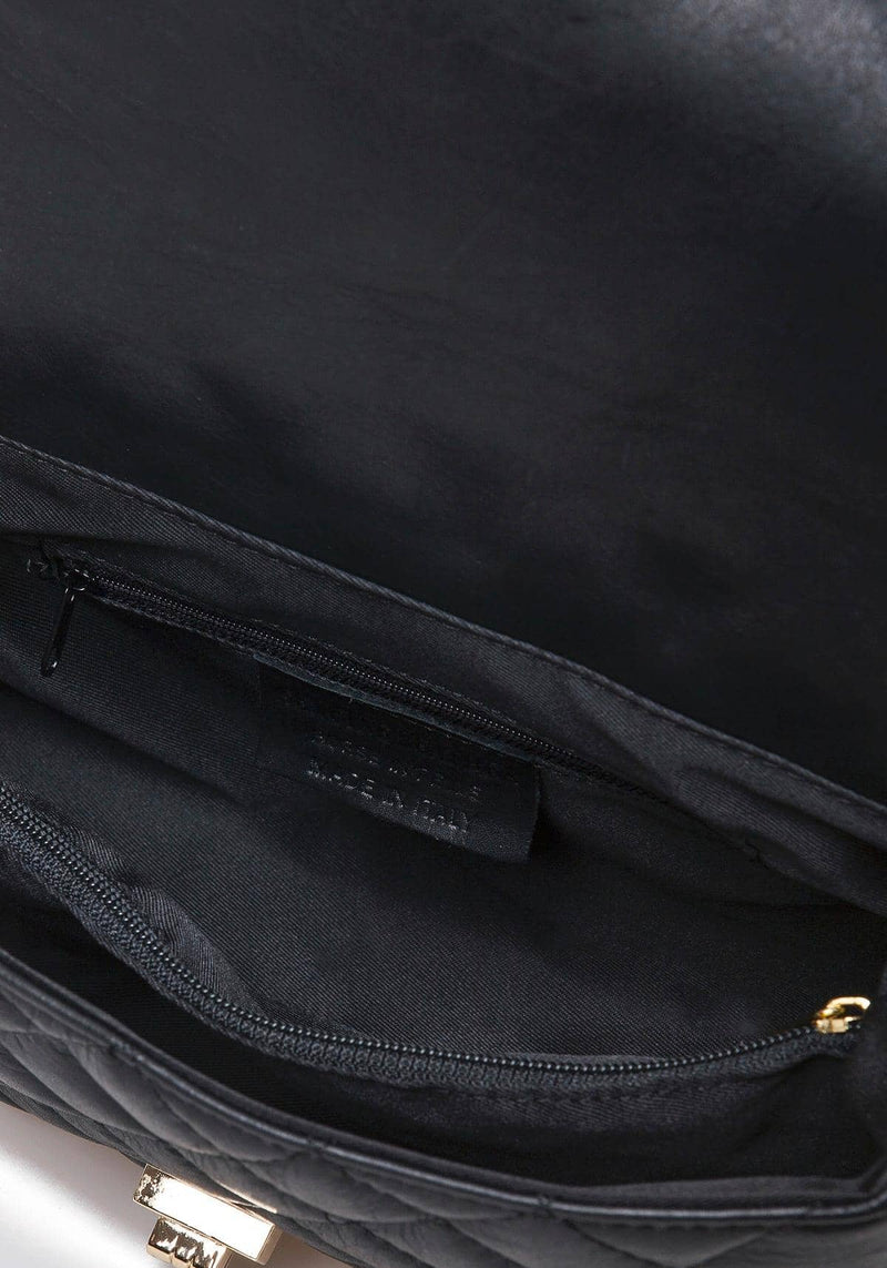 Quiltet Taske i ægte kalveskind - Vare nr. 1075XE