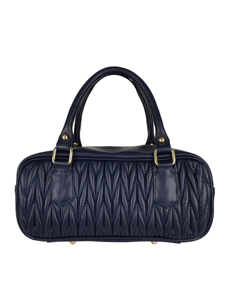 Eksklusiv taske i glat skind - Vare nr. L844