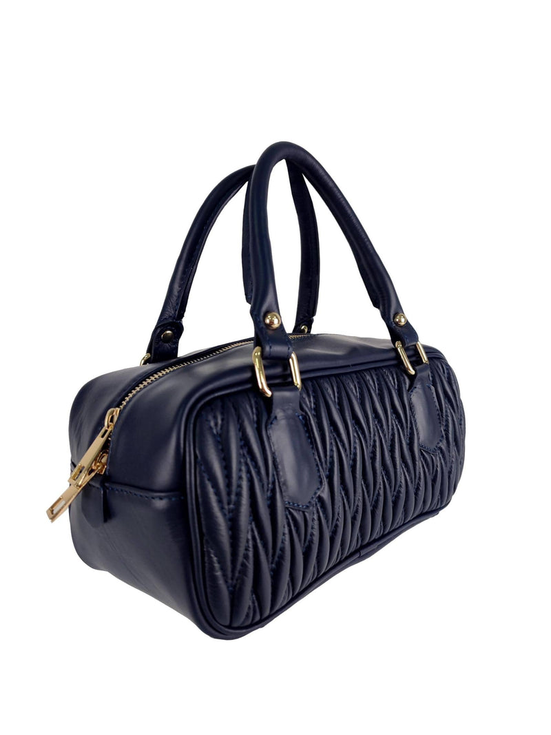 Eksklusiv taske i glat skind - Vare nr. L844