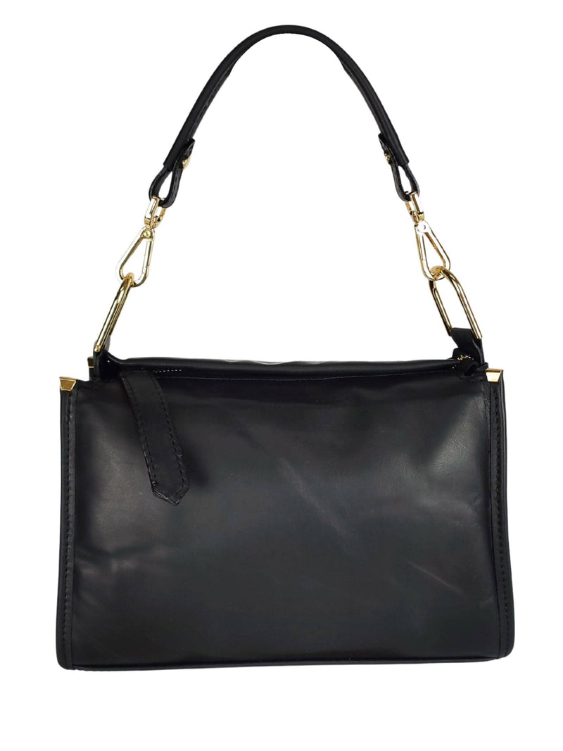 Elegant taske i glat læder - Vare nr. L908